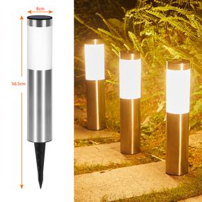 Stainless Steel Cylinder Courtyard Light  $1.2