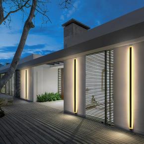 Outdoor Exterior Linear Strip Wall Lamp  $8.8